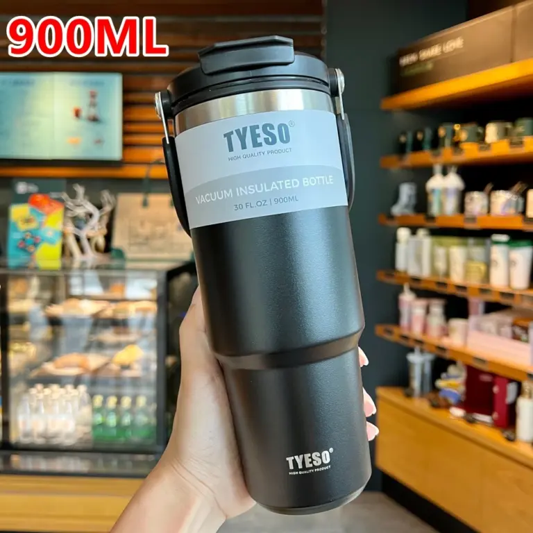 Kaffeetasse Tasse Edelstahl Thermos flasche Doppels chicht isolierung kalte und heiße Reise tasse Vakuum flasche Auto Wasser flasche 1