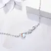 100% 925 Sterling Silber Mondlicht Stein Katze Charme Armbänder & Armreifen Für Frauen Kreative Edlen Schmuck 5