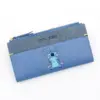 Disney Stich Brieftasche Frauen Lange Geldbörse Cartoon Fashion Zipper Geldbörsen Geldbörse Multilayer Karten Halter PU Leder Kupplung Tasche 5