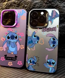 Disney Stitch Handyhülle für iPhone XS Max XR 12 Pro 15 Plus 13 14 Pro 11 Pro Max X 13 Pro Max 13 Pro Luxus Soft Cases Cover