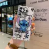 Cartoon Disney niedlichen Stich für Samsung Galaxy S24 S23 S22 S21 S20 Fe Ultra Plus S10 Lite 5G transparente Telefon hülle 3