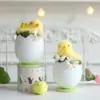 Neue Ostern Kaninchen Ohr Küken Plüsch Eierschale gesichtslose Gnom Puppe handgemachte Home Ornament Frühling Ostern Party Dekor Kinder Geschenk 4