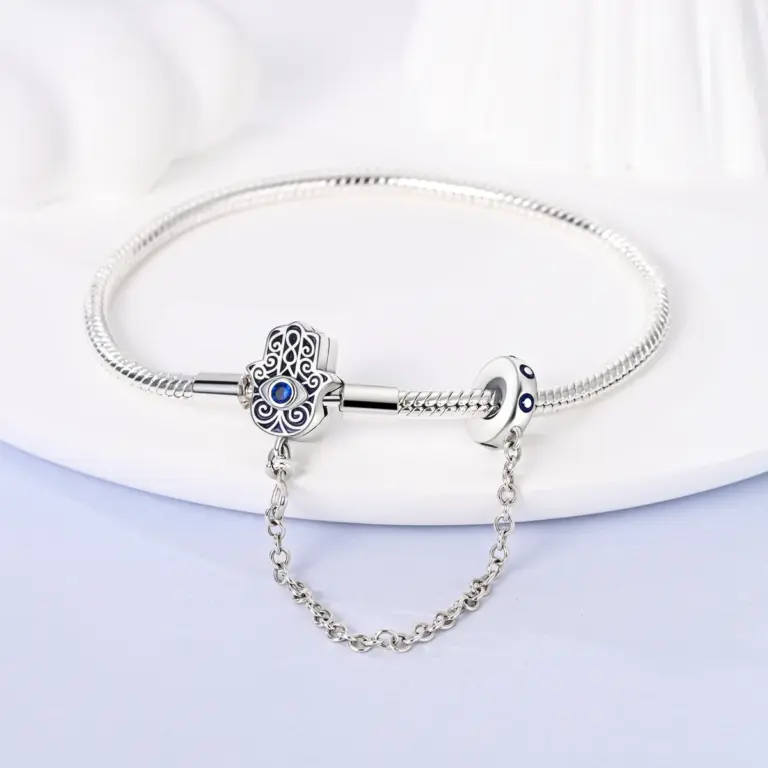 Silber Überzogene Armband Parfüm Flasche Original Schlange Kette Fit Charms Perlen DIY Edlen Schmuck Geschenk Pulseras Für Frauen Armbänder 4