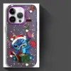 Disney Stitch Weihnachten Handy hülle für Apple iPhone 15 Pro Max 13 14 plus 12 11 Pro 8 7 plus XS Max Matt 4