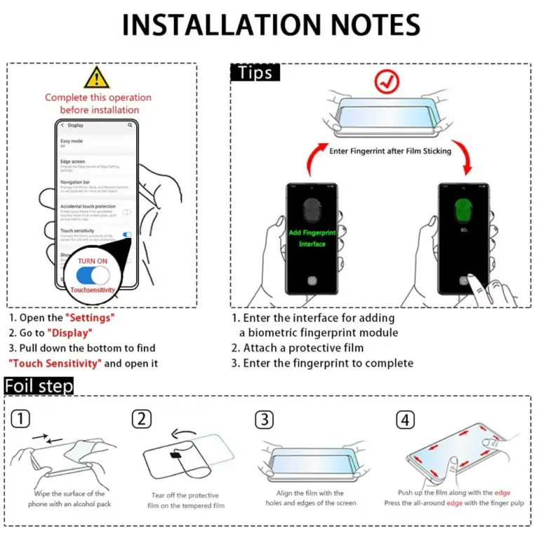 10 teile/los Volle abdeckung gehärtetem glas Für Samsung galaxy S21 PLUS S10 HINWEIS 8 9 S20 ultra screen protector fingerprint entsperren film 5