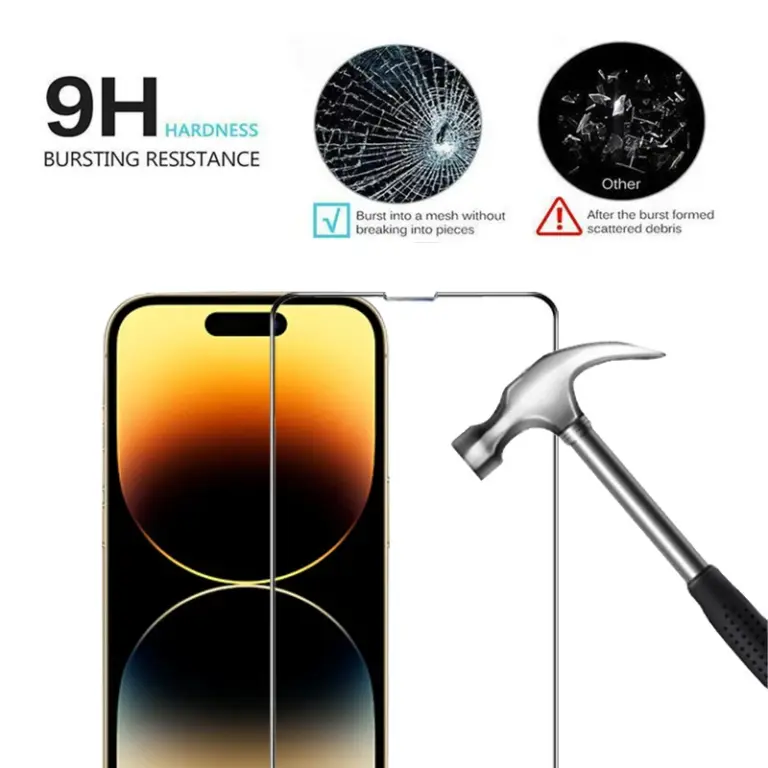 iphone 15 16 Gehärtetes Glas für iphone 14 pro glas iphone 13 12 Pro max Kameraschutz für iphone 16 pro Glasfolie iphone 15 pro screen protector Für apple iphone 14 pro max Telefonzubehör 2