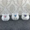 Hängende Blumen korb Gartenparty handgemachte DIY Vase Kleinigkeiten Veranstalter Wand künstliche Rattan Wohnkultur Töpfe