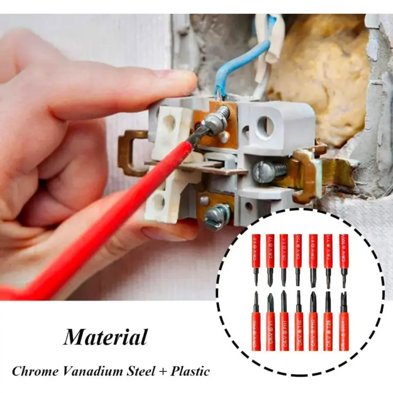 8 Stück isolierter Schrauben dreher Set magnetische Doppelkopf Elektro werkzeuge crv geschlitzte Phillips Torx Dreieck Her ramie ntas 5