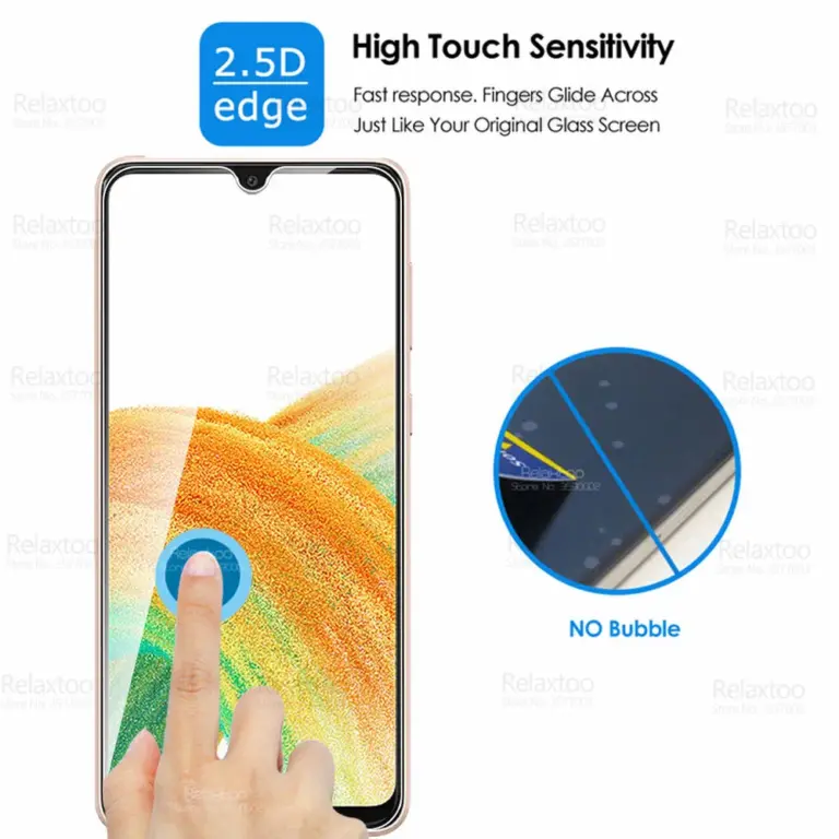 3pcs Gehärtetem Glas Für Samsung Galaxy A33 Glas Screen Protector Samung EINE 33 5G SM-A336B 6.4 "Bildschirm protector Rüstung Telefon Film 5