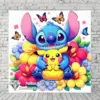 Disney Cartoon Stich und Pikachu Diamant Malerei Kits Fotokunst 5d DIY Voll bohrer Mosaik Kreuz stich Stickerei Wohnkultur 2