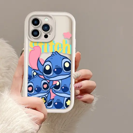 Disney Stitch süß für Apple iPhone 15 14 13 12 11 Mini xs xr x 8 7 Pro Max plus Soft Eye Leiter Handy hülle 2