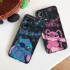 Cartoon-Stich für Xiaomi Redmi Note 12 11 11t 10 9 8 7 6 5 4 Pro 5g 4g Silikon weich stoßfest schwarz Handy hülle Coque Capa 3