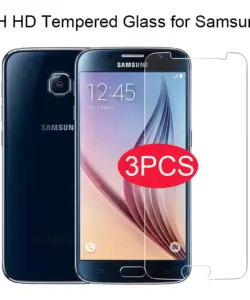 3 Stück Telefon Displays chutz folie gehärtetes Glas für Samsung Galaxy S6 S7 Schutz folie für Samsung Note 3 4 5